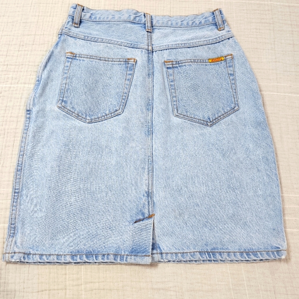 Vintage "Jeanser Jeans by Jordache" Denim Skirt  Sz 11/12